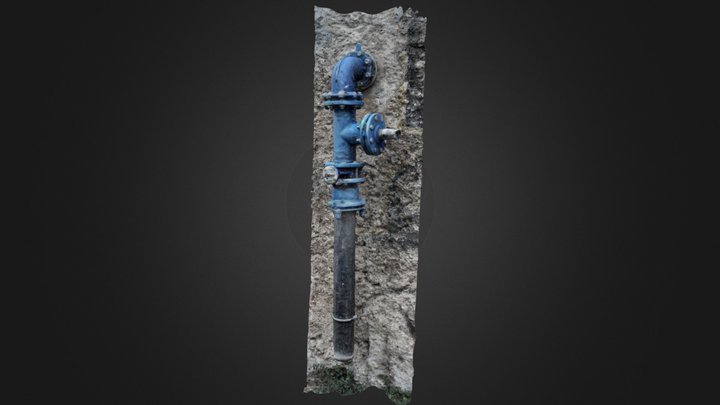 Water Pipe 3D Model