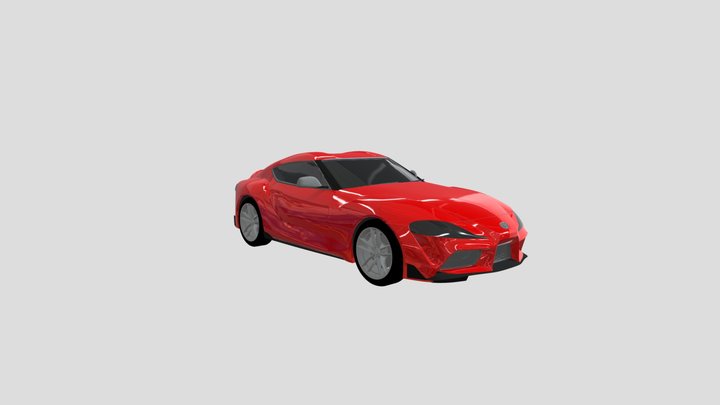 Toyota GR Supra 3D Model