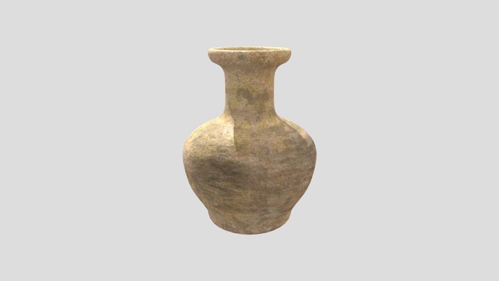 Old Clay Vase 3D Model