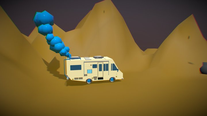 Breaking Bad Caravan 3D Model