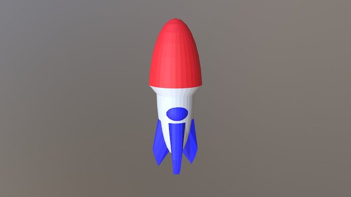 Roket aneh 3D Model