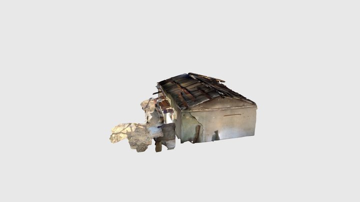 Vivienda Cruz de Piedra 3D Model