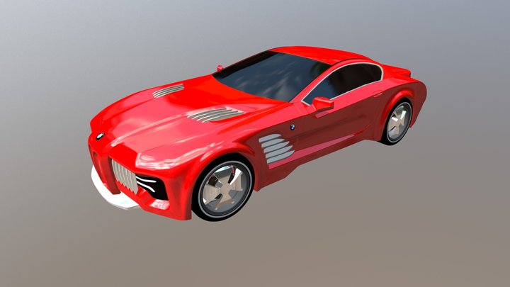 BMW concept car 3D Model