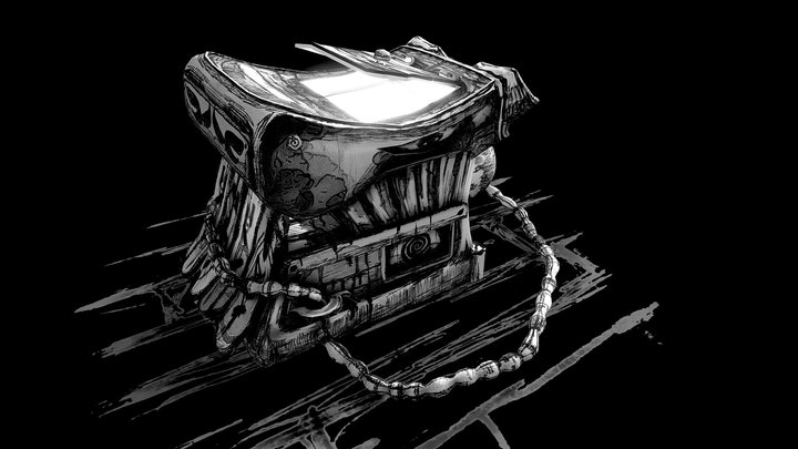 Pandora Chest 3D Model