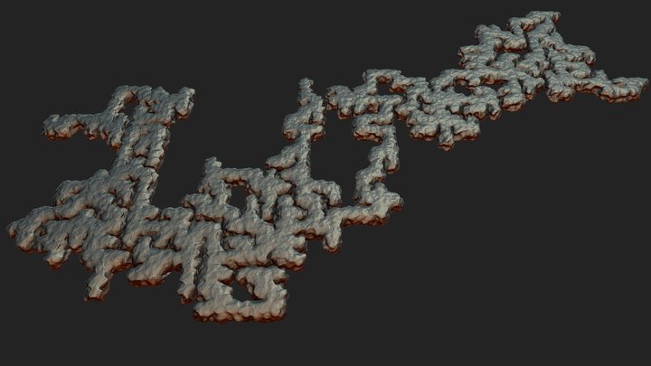 Random Walker Cave Maze