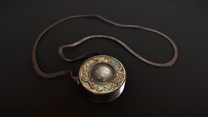 Tibetan Prayer Box 3D Model