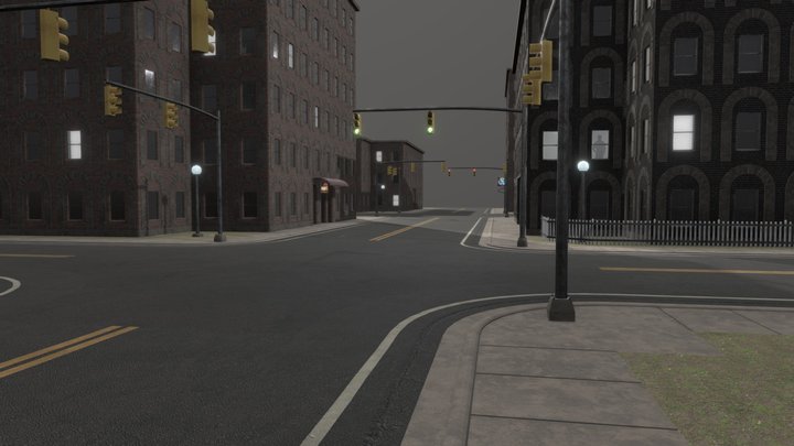 Downtown 3D Model