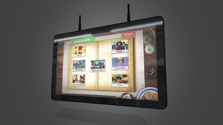 BAMM! Droomtablet 3D Model
