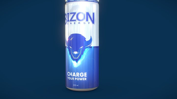 Bizon Energy Drink 3D Model