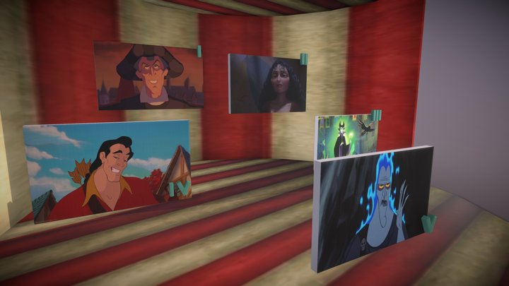 Disneyvillians 3D Model