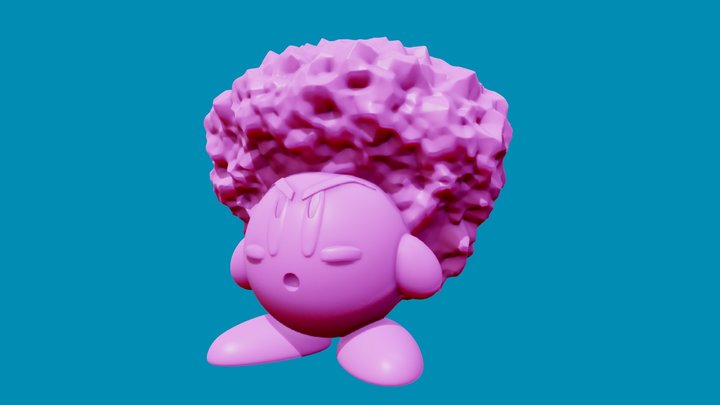 Kirby X Huey 3D Model