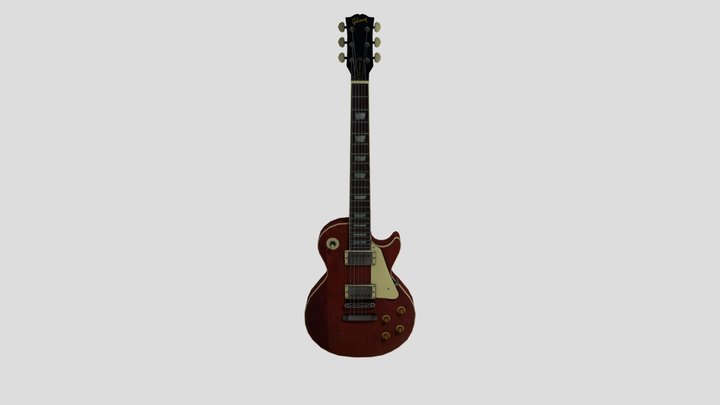 1957 Gibson Les Paul Standard (Lucy) – Modèle 3D gratuit STL
