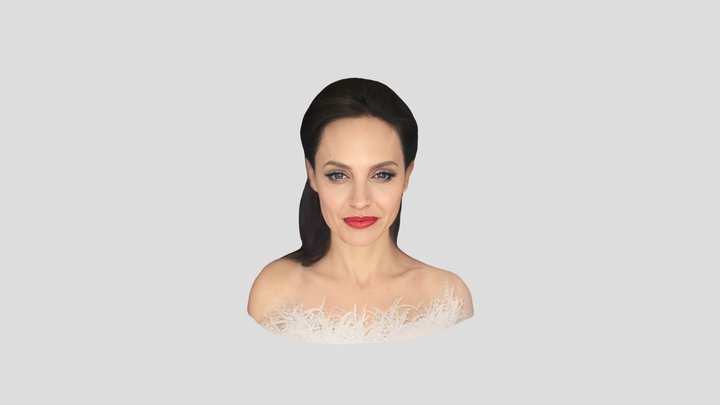 Angelina Jolie 3D Model