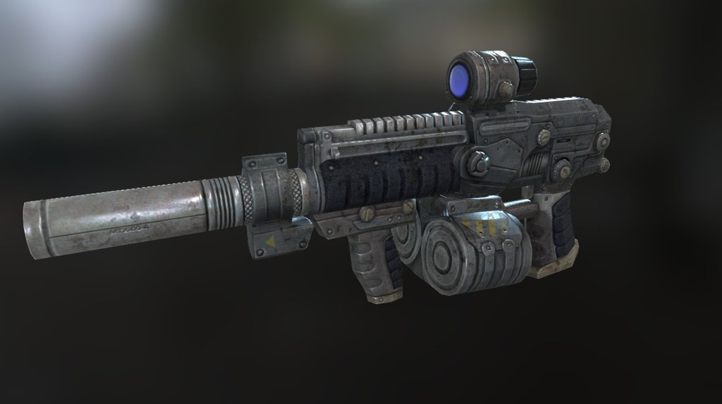 SMG02 - 3D model by artrynk [86fff24] - Sketchfab