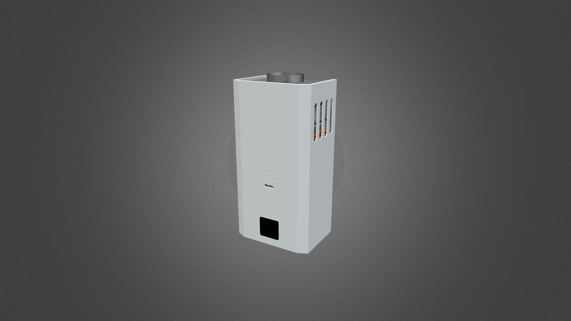 Газовая колонка VilTerm Elite — Sketchfab embed 3D viewer