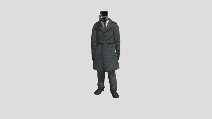 cameraman 3D Model