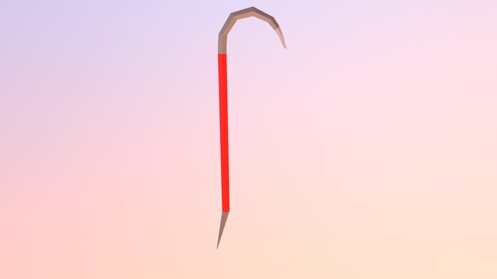 Asset a day #2 - Crowbar 3D Model