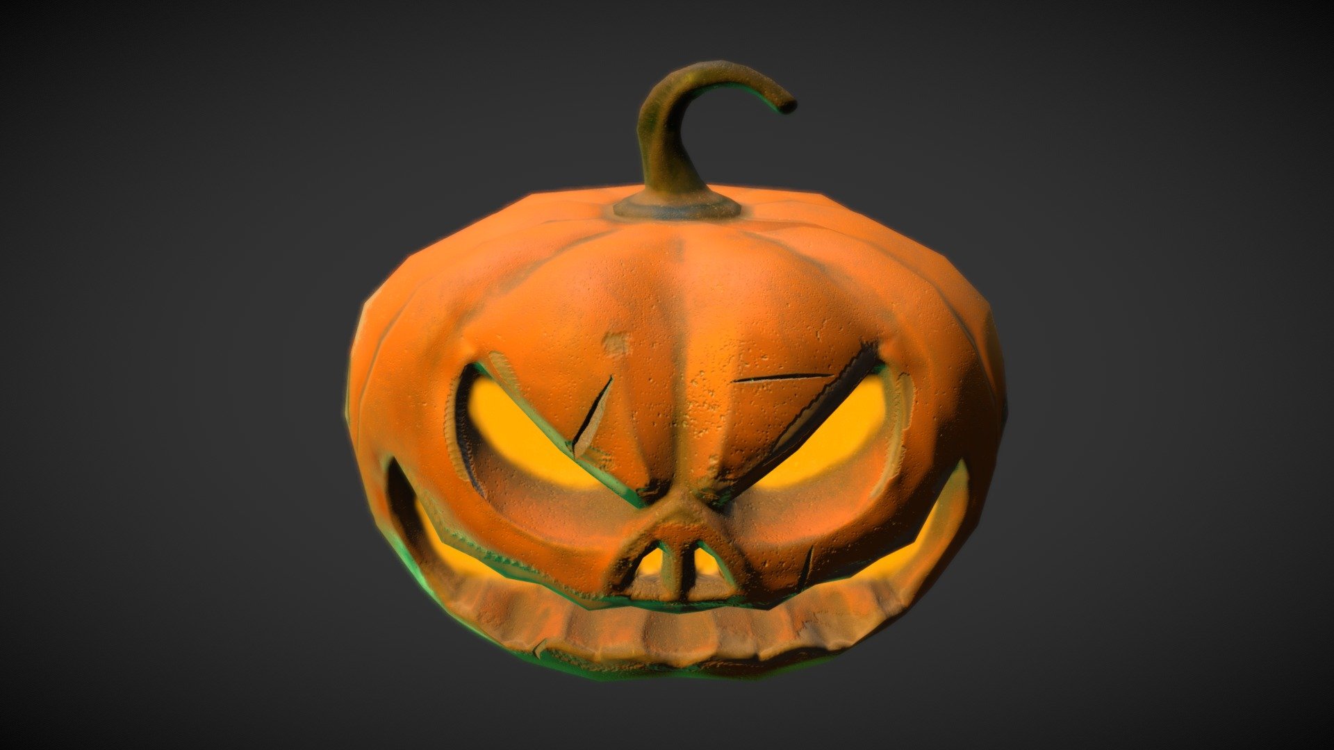 Halloween Pumpkin - Download Free 3D Model By Boydmonster (@boydmaster ...