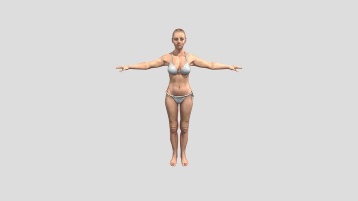 Virtual Model Pose 3D Model