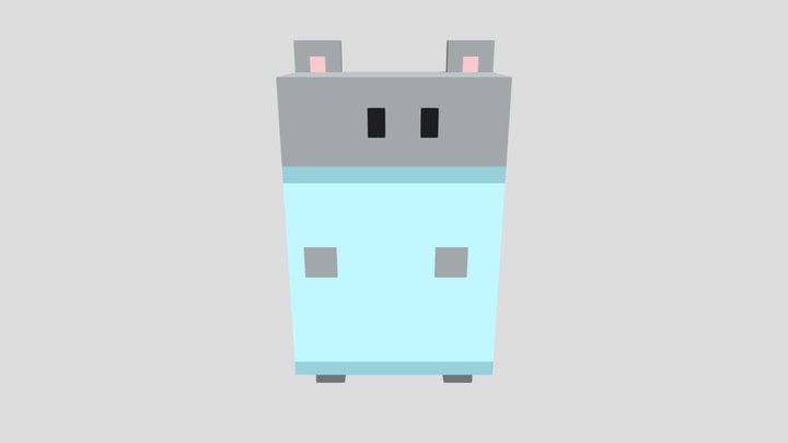 Cat figure 3D Model