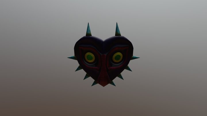 Majoras Mask 3D Model