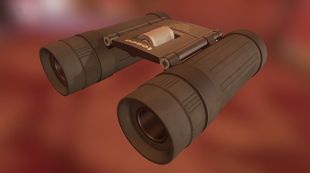 RG Binoculars 3D Model