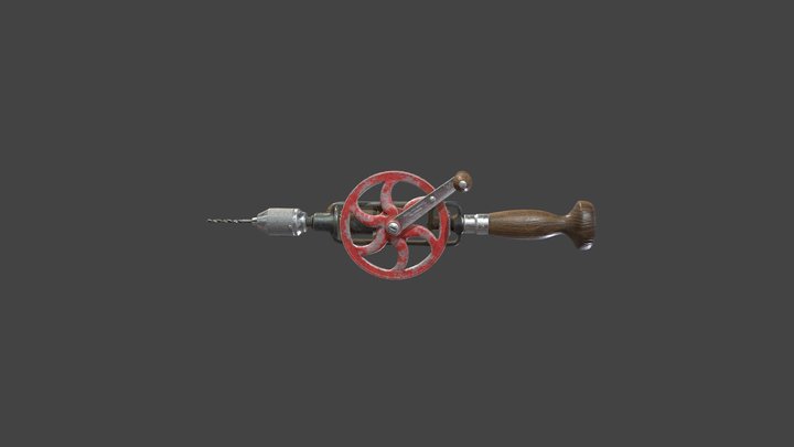 Drill 3D Model