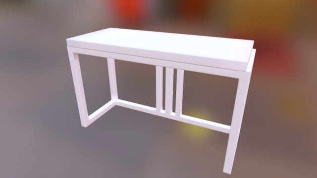 Entrance Table 3D Model