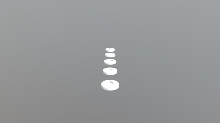 Screw Heads 3D Model