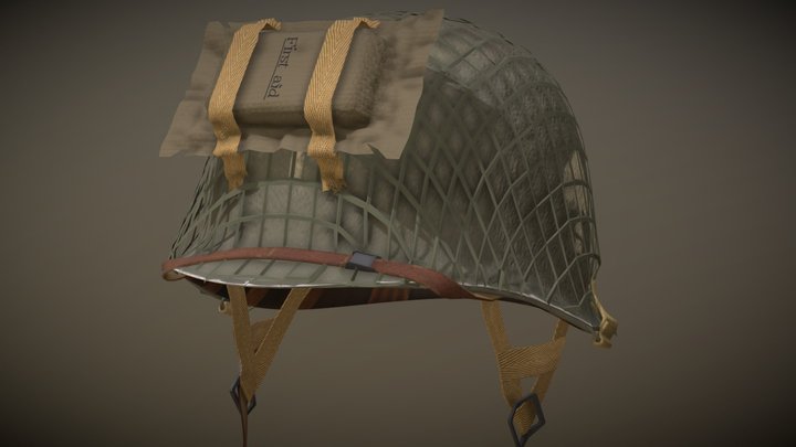 WW2 M2 Paratrooper Helmet 101st Airborne