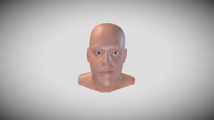 Head chara_02 3D Model