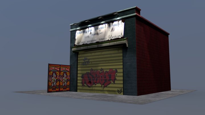 Shop Coney Island 3D Model