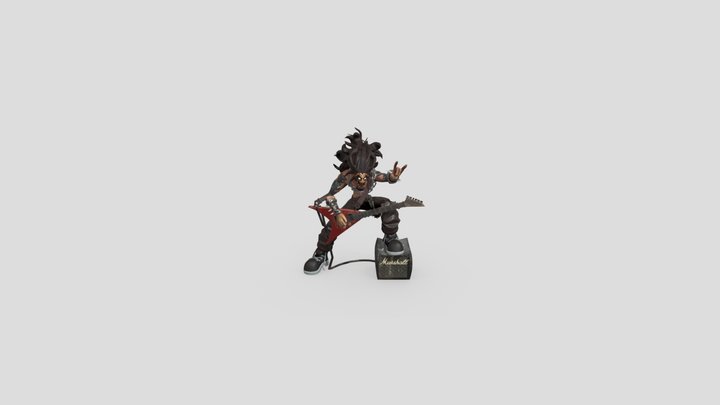 Sammia Bingham_mangy_dog_-_cdc_heavy_metal 3D Model