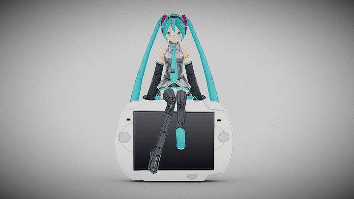 Miku Sit – Modello 3D gratuito STL