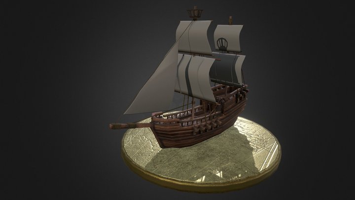 Nautical Galleon – Modello 3D gratuito STL