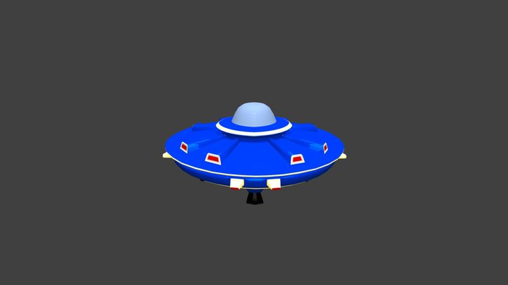 UFO. 3D Model