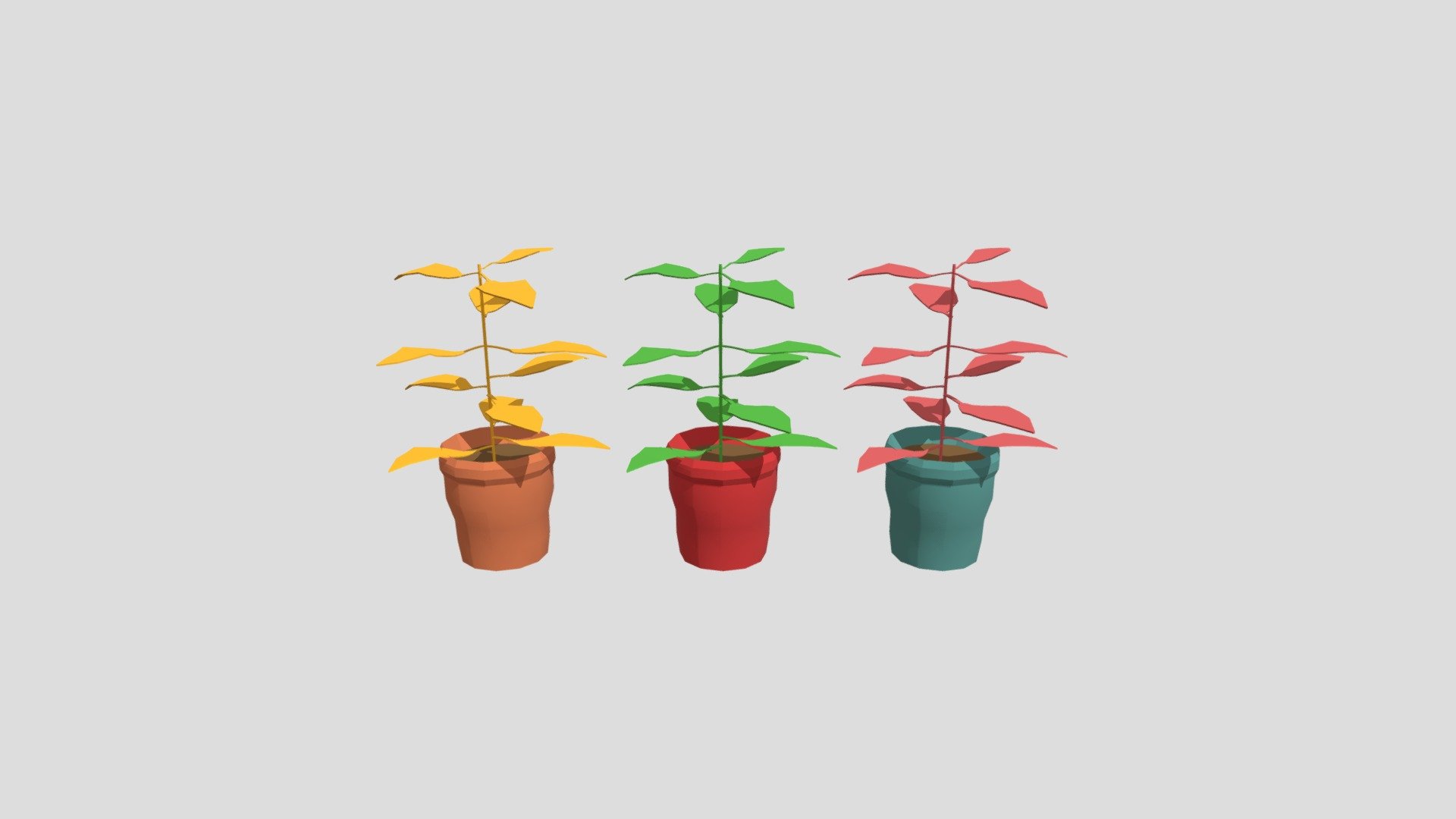 House plants from Poly by Google