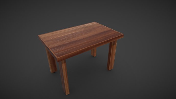 Dining Table 3D Model