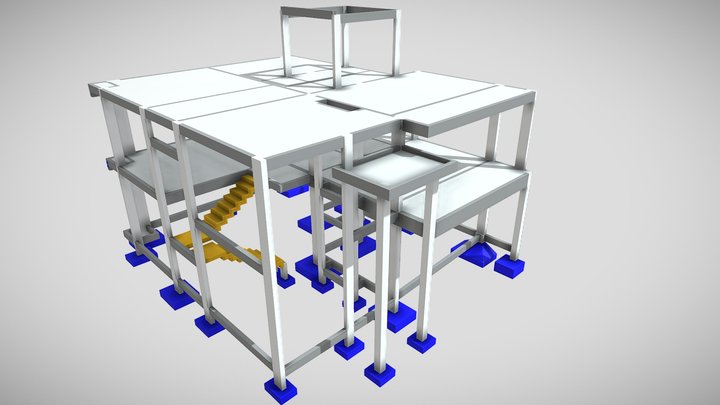 628 - Residência Unifamiliar (250m2) 3D Model
