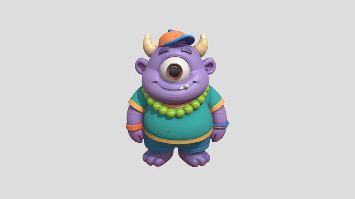 Village Happy Monster Asset
