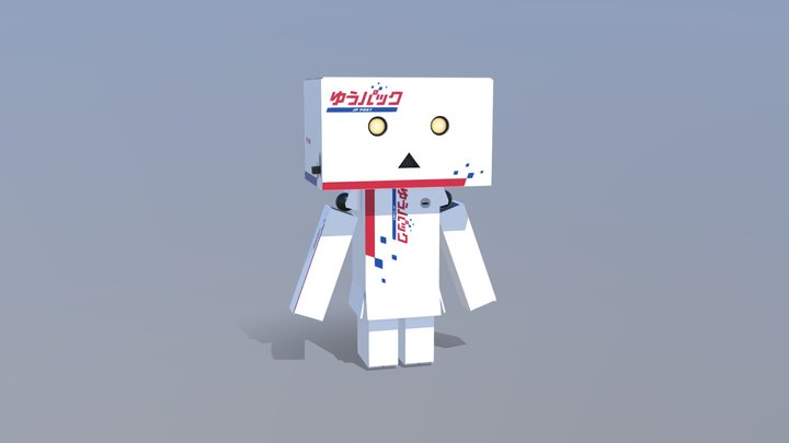 Danbo Yu-pack 3D Model