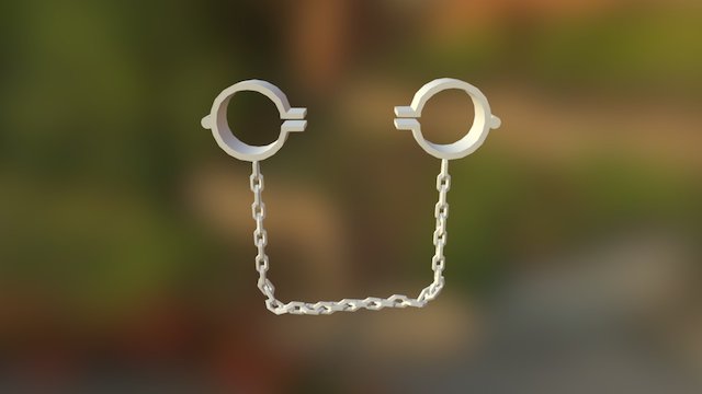 Cuffs & Chains Model 3D Model