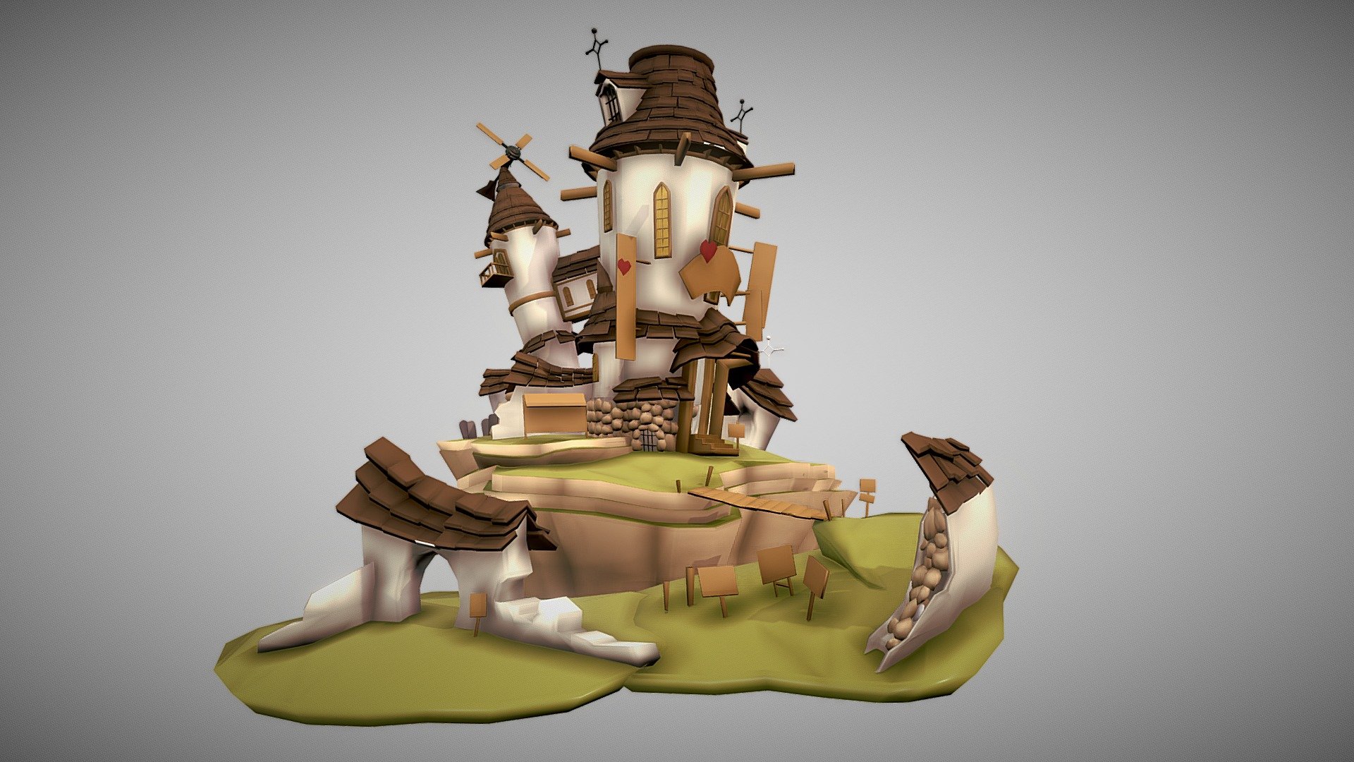 Witch House - 3D model by Lupo59 [8713696] - Sketchfab