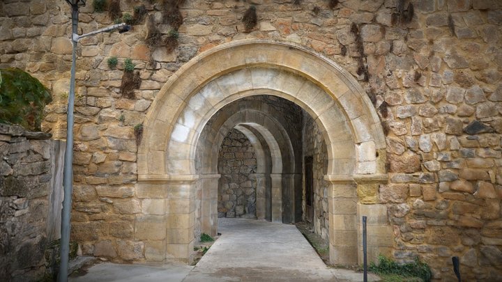 Recinto amurallado de Cañete - Puerta 3 3D Model