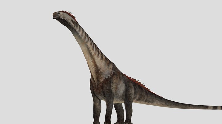 Titanosaurus B ALT – Gratis 3D-model STL