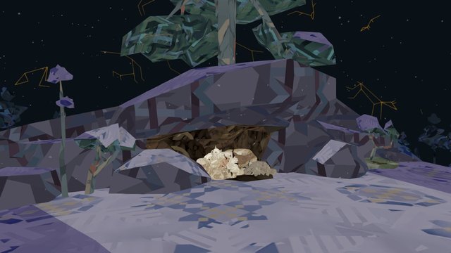 The Den from Shelter 2 3D Model