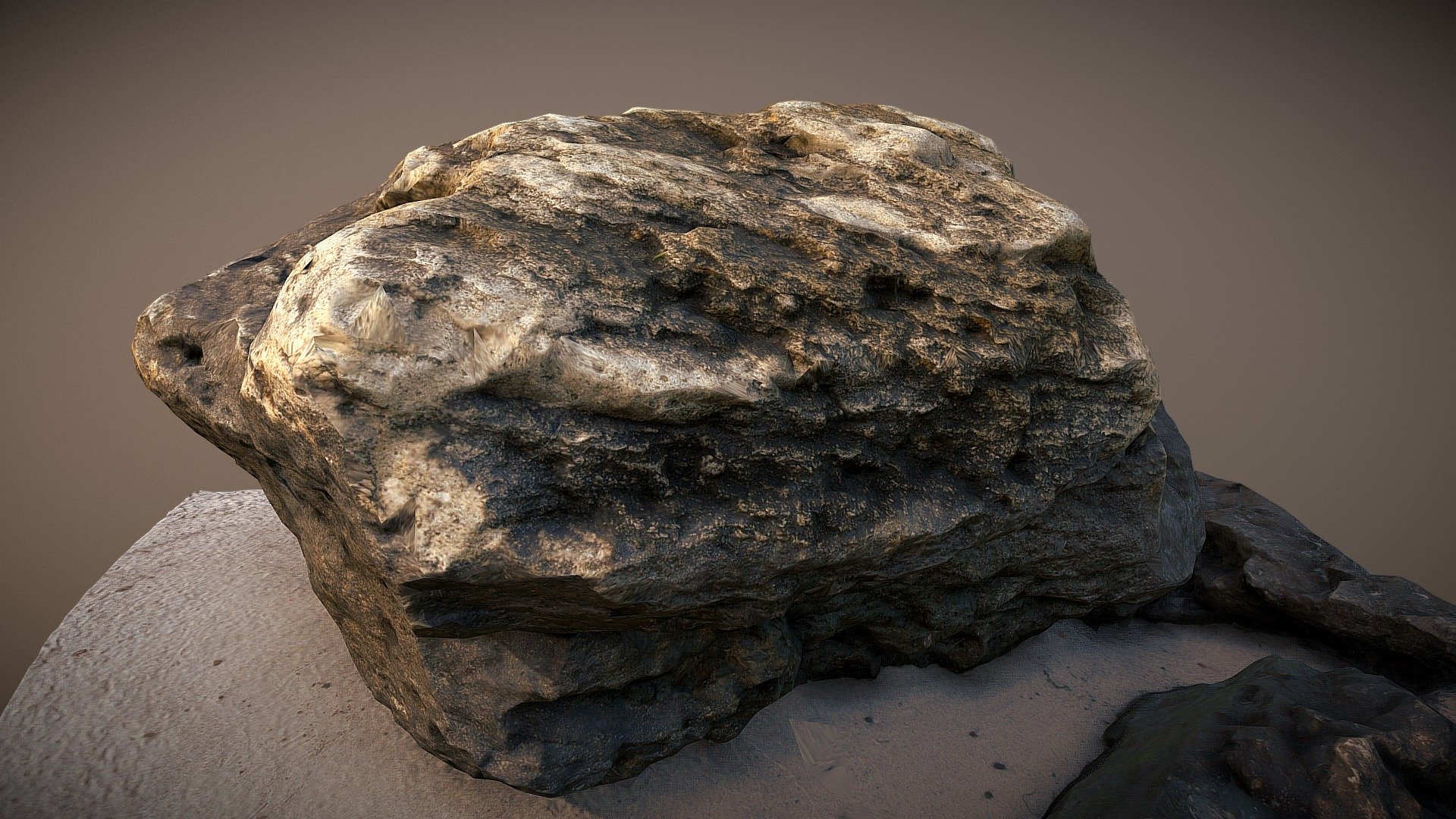Beach Rock Photogrammetry Scan