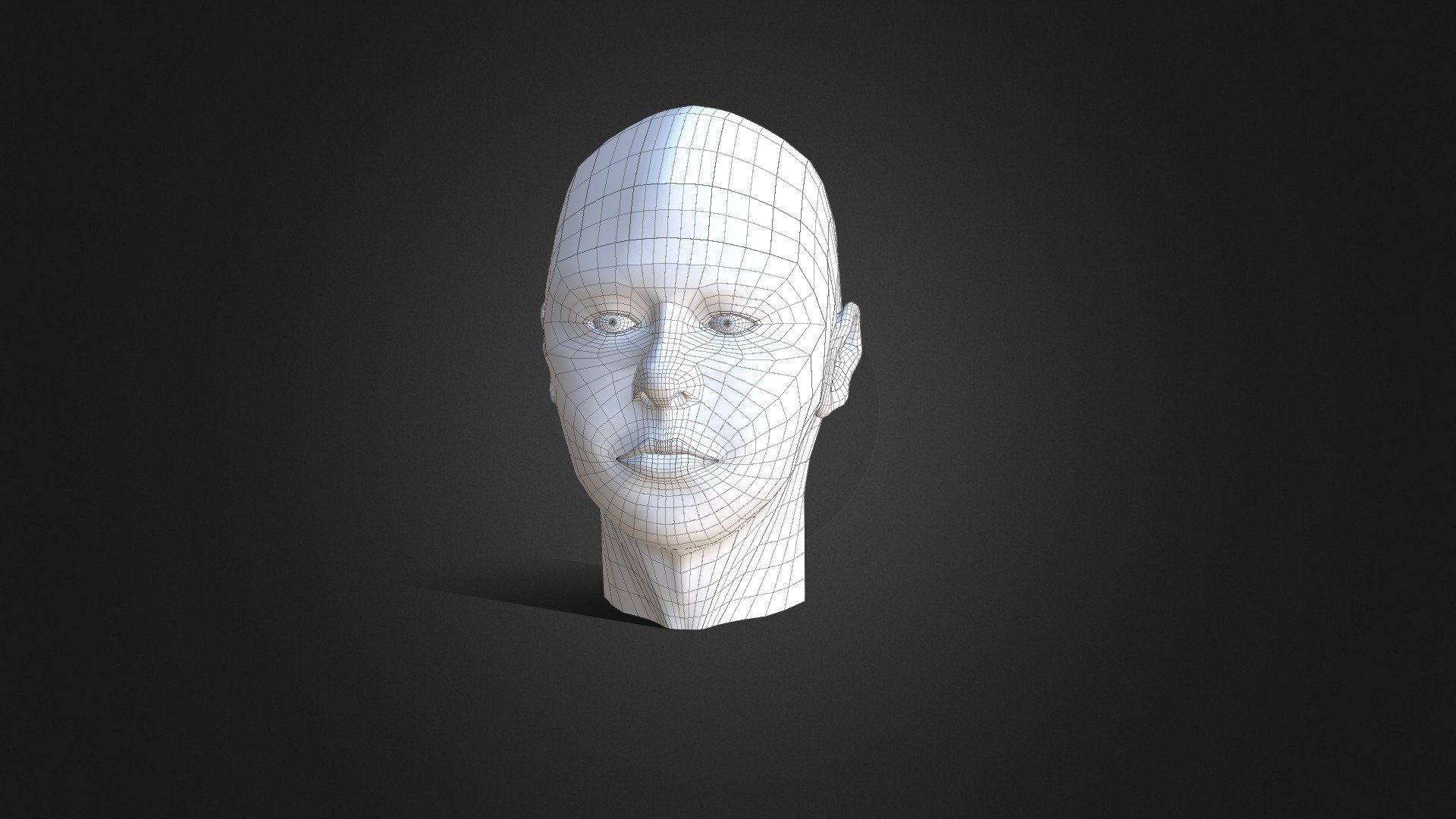 Face Man - 3D model by Miranda (@MirandaKaufmann) [8715c3a] - Sketchfab