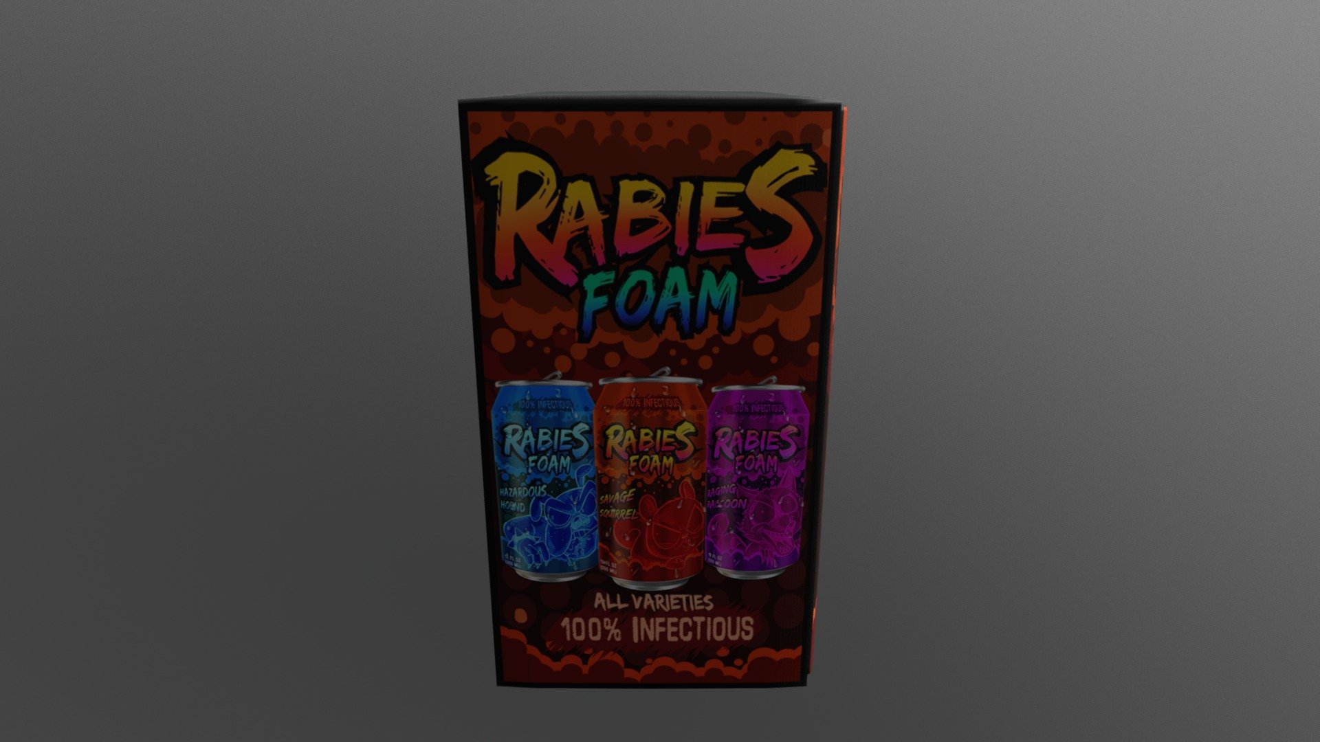Rabies Foam Soda Machine
