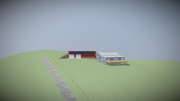 Pole Shed 3D Model
